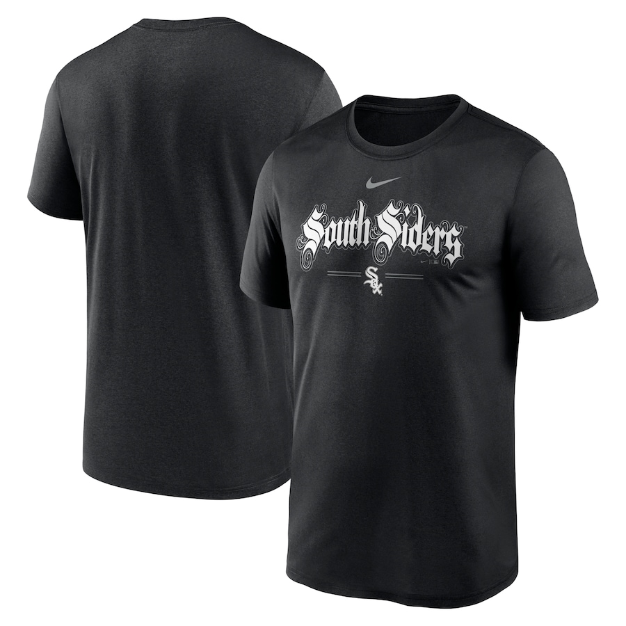 Men's Chicago White Sox Nike Black Local Club Rep Performance T-Shirt Men's Chicago White Sox Nike Black Local Club Rep Performance T-Shirt