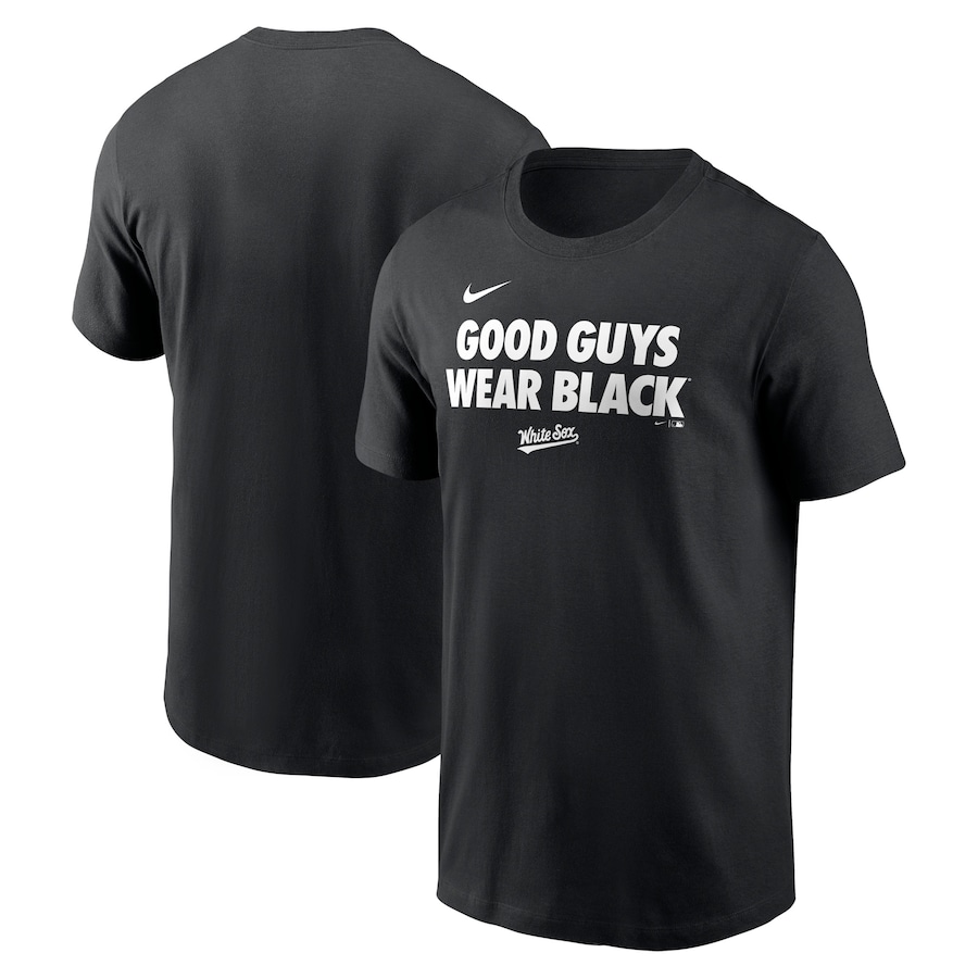 Men's Chicago White Sox Nike Black Rally Rule T-Shirt