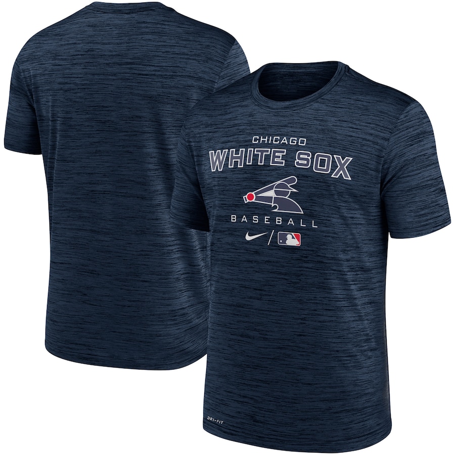 Men's Chicago White Sox Nike Navy Authentic Collection Velocity Practice Performance T-Shirt Men's Chicago White Sox Nike Navy Authentic Collection Velocity Practice Performance T-Shirt