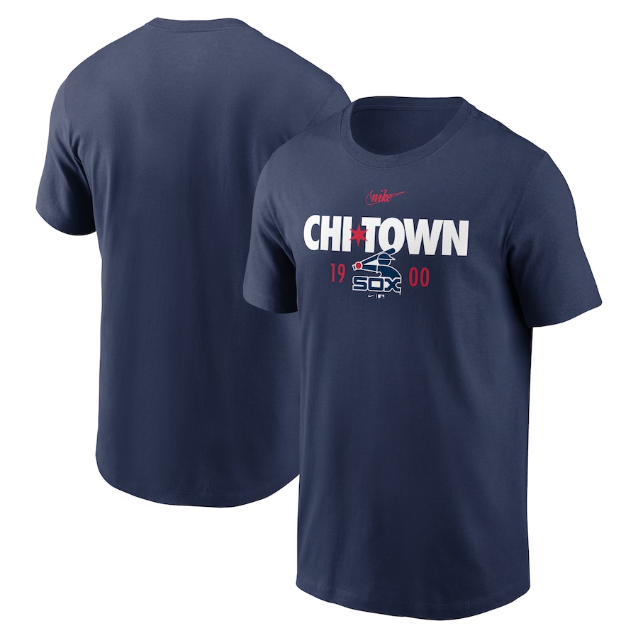 Men's Chicago White Sox Nike Navy Chi-Town Local Team T-Shirt Men's Chicago White Sox Nike Navy Chi-Town Local Team T-Shirt