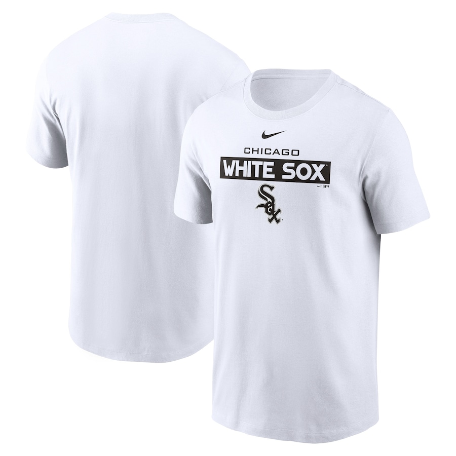 Men's Chicago White Sox Nike White Team T-Shirt Men's Chicago White Sox Nike White Team T-Shirt