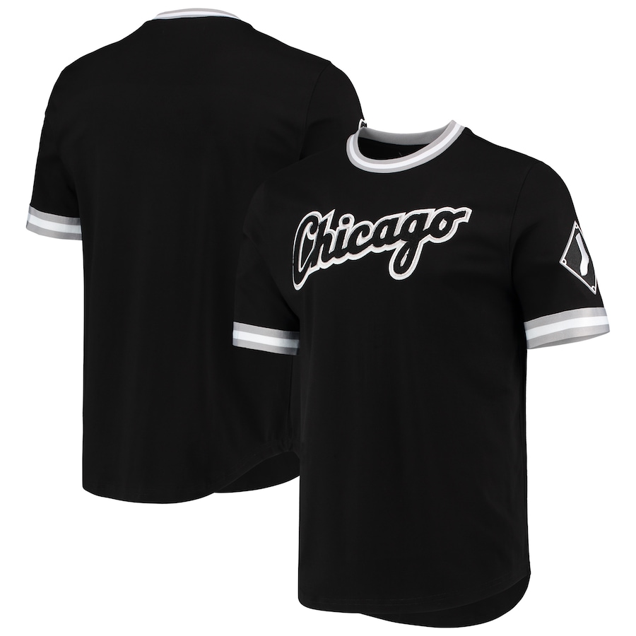 Men's Chicago White Sox Pro Standard Black Team T-Shirt Men's Chicago White Sox Pro Standard Black Team T-Shirt