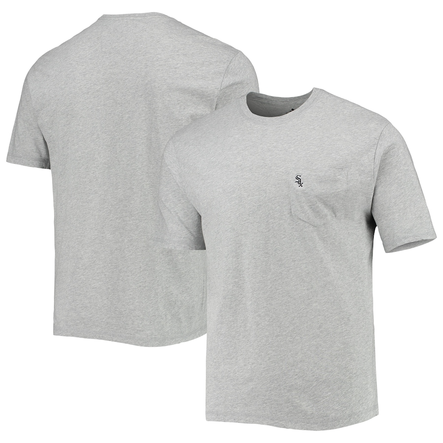 Men's Chicago White Sox johnnie-O Heathered Gray Tyler T-Shirt Men's Chicago White Sox johnnie-O Heathered Gray Tyler T-Shirt