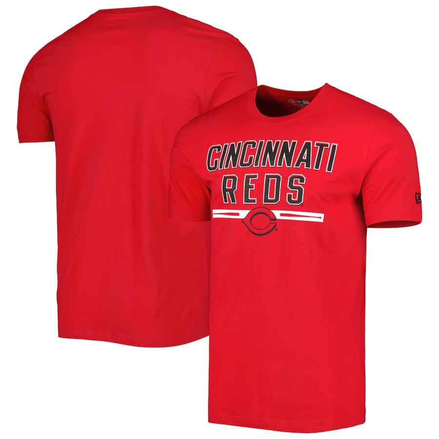 Men's Cincinnati Reds New Era Red Batting Practice T-Shirt Men's Cincinnati Reds New Era Red Batting Practice T-Shirt