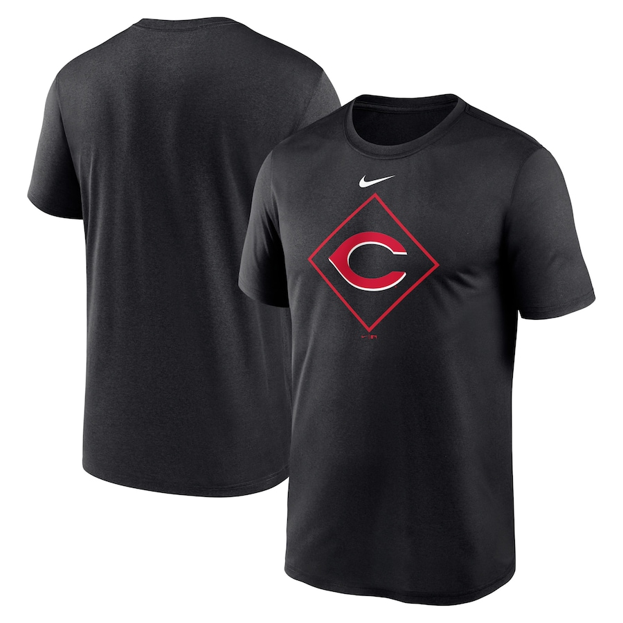 Men's Cincinnati Reds Nike Black Legend Icon Performance T-Shirt