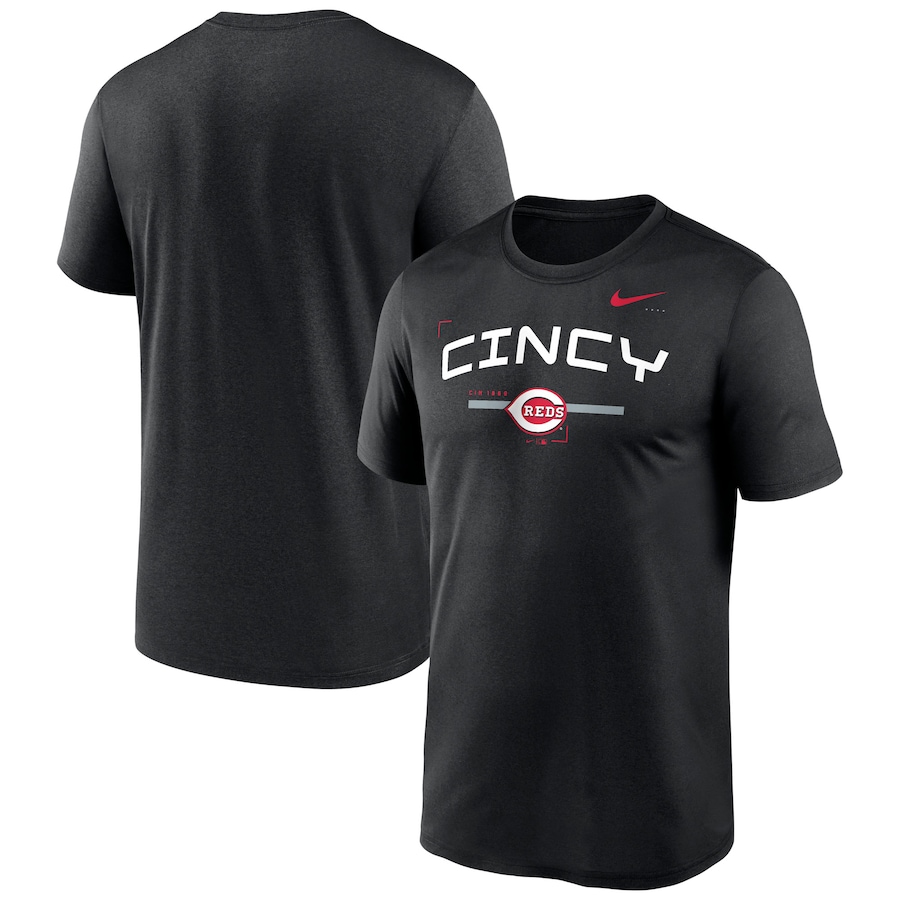 Men's Cincinnati Reds Nike Black Local Legend T-Shirt Men's Cincinnati Reds Nike Black Local Legend T-Shirt