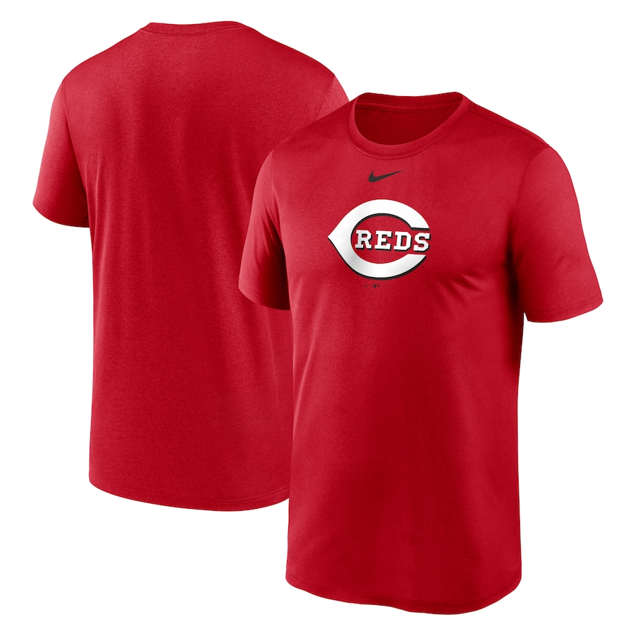 Men's Cincinnati Reds Nike Red New Legend Logo T-Shirt Men's Cincinnati Reds Nike Red New Legend Logo T-Shirt