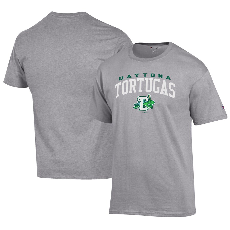 Men's Daytona Tortugas Champion Gray Jersey T-Shirt