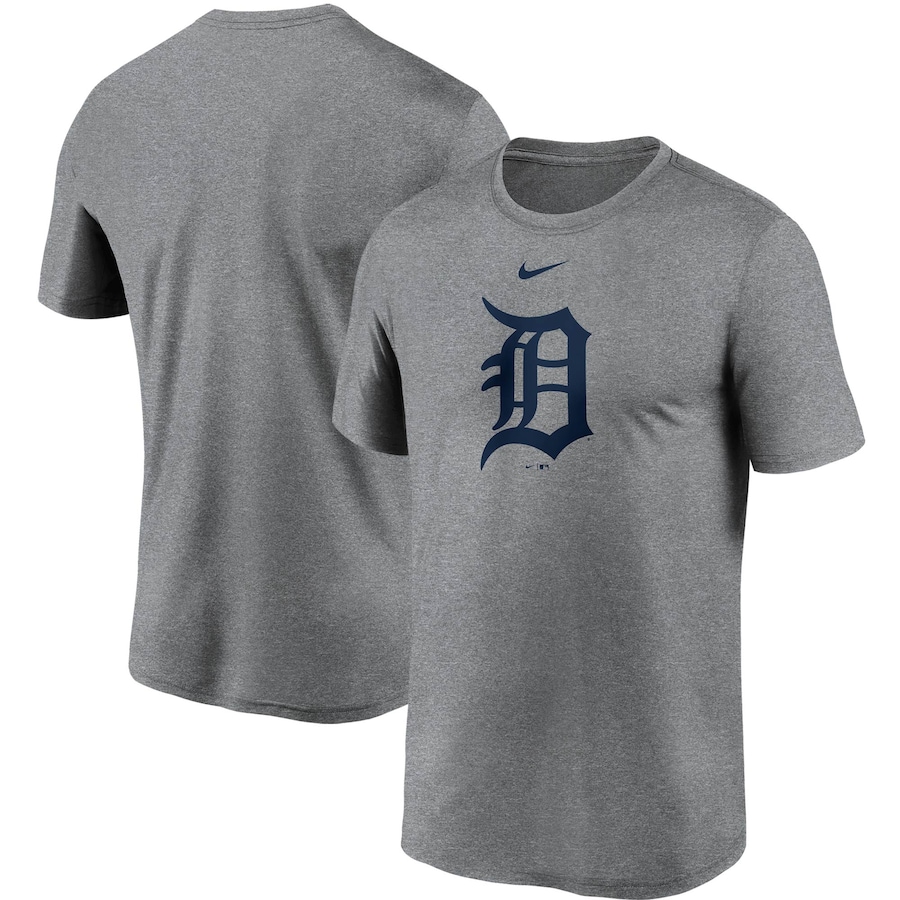 Men's Detroit Tigers Nike Gray Large Logo Legend Performance T-Shirt