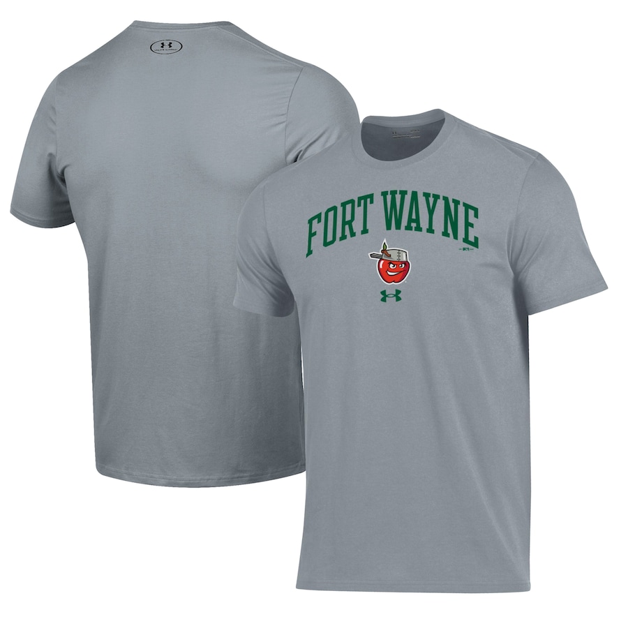Men's Fort Wayne TinCaps Under Armour Gray Performance T-Shirt Men's Fort Wayne TinCaps Under Armour Gray Performance T-Shirt
