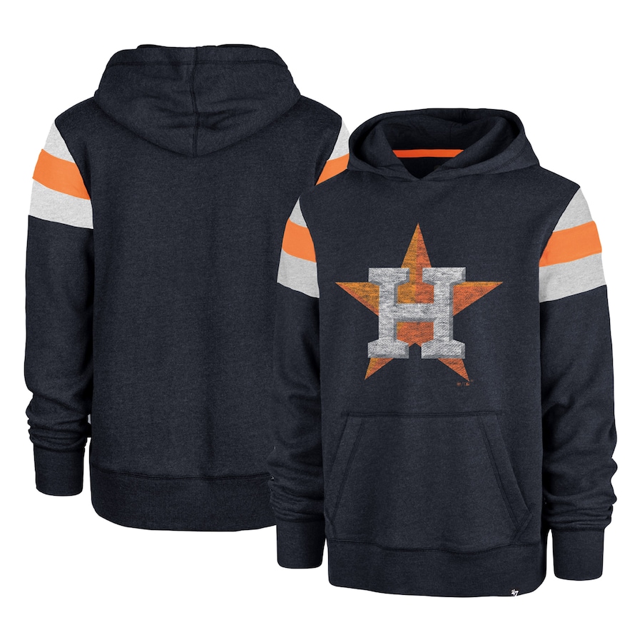 Men's Houston Astros '47 Navy Premier Nico Pullover Hoodie Men's Houston Astros '47 Navy Premier Nico Pullover Hoodie