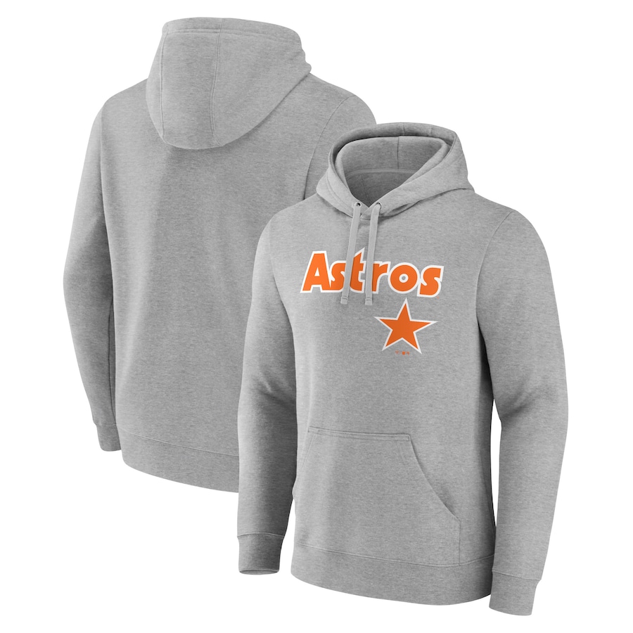 Men's Houston Astros Gray Wahconah Pullover Hoodie Men's Houston Astros Gray Wahconah Pullover Hoodie