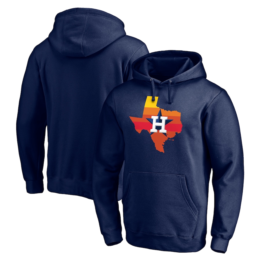 Men's Houston Astros Navy Hometown Collection Texas Sunrise Pullover Hoodie Men's Houston Astros Navy Hometown Collection Texas Sunrise Pullover Hoodie