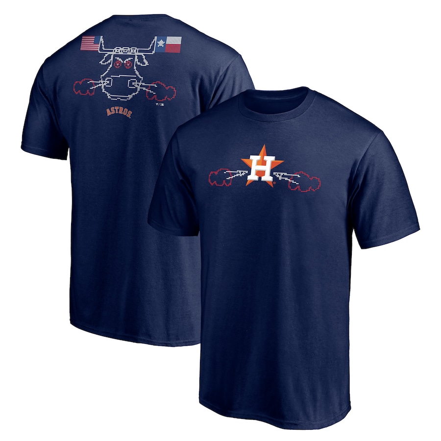 Men's Houston Astros Navy Scoreboard Hometown T-Shirt