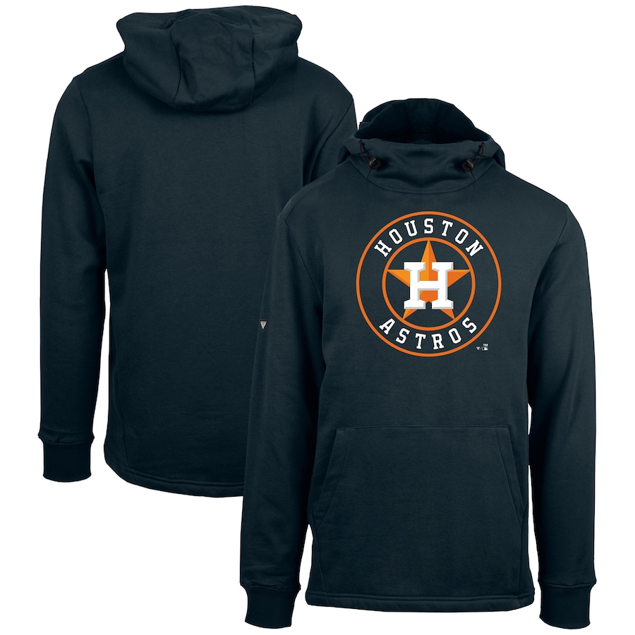 Men's Houston Astros Levelwear Navy Shift Sportswear Core Logo Pullover Hoodie Men's Houston Astros Levelwear Navy Shift Sportswear Core Logo Pullover Hoodie