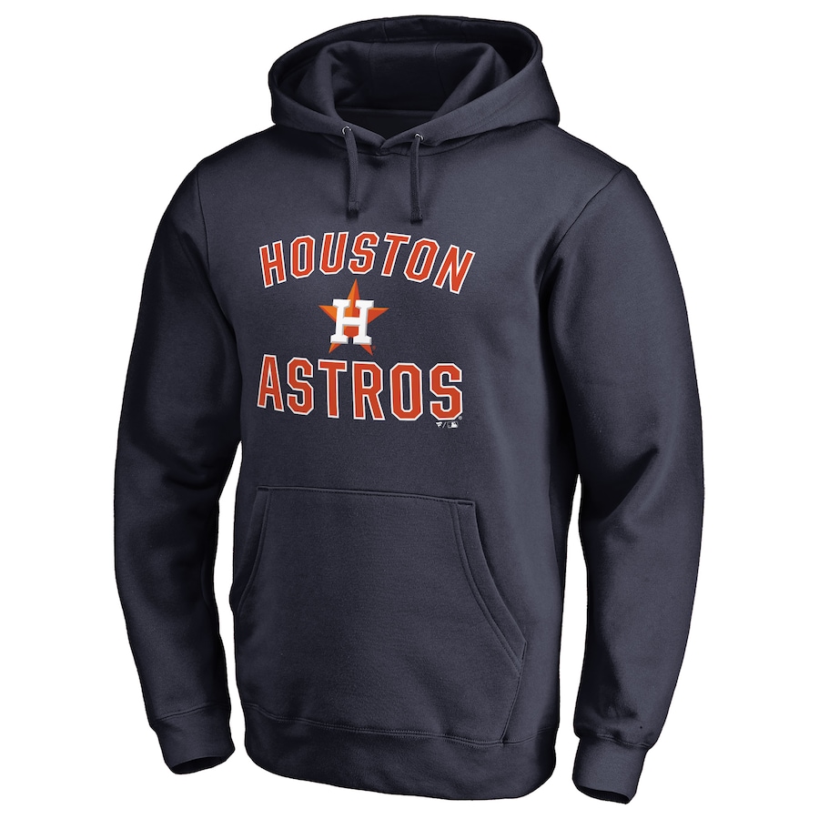 Men's Houston Astros Navy Victory Arch Pullover Hoodie Men's Houston Astros Navy Victory Arch Pullover Hoodie