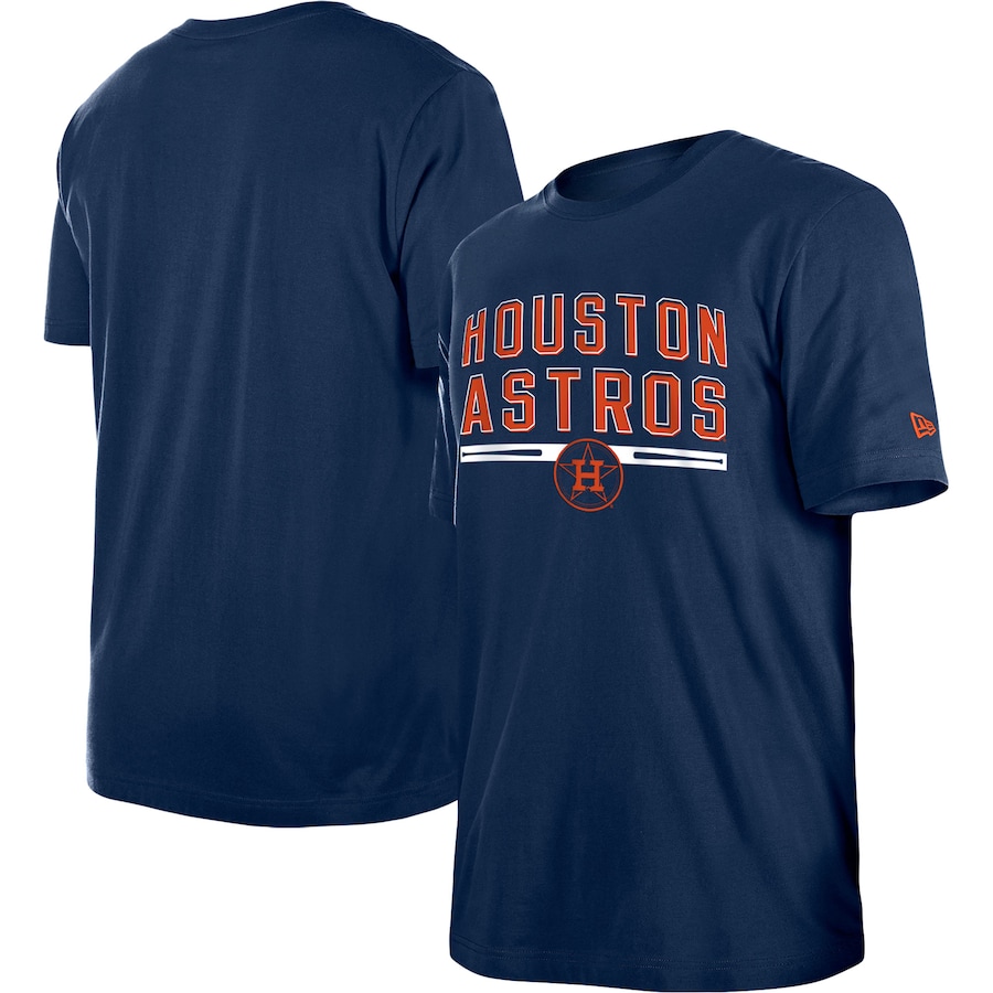 Men's Houston Astros New Era Navy Batting Practice T-Shirt Men's Houston Astros New Era Navy Batting Practice T-Shirt
