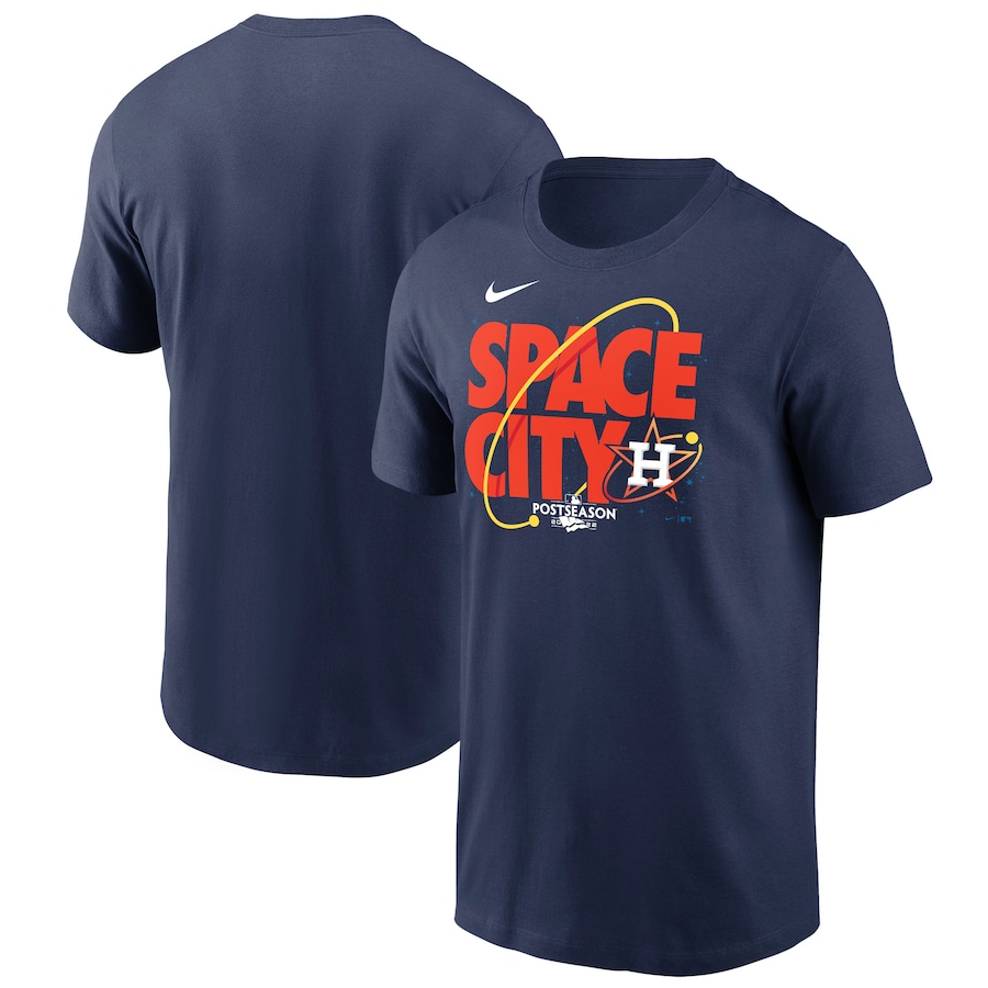 Men's Houston Astros Nike Navy 2022 Postseason City Connect T-Shirt Men's Houston Astros Nike Navy 2022 Postseason City Connect T-Shirt