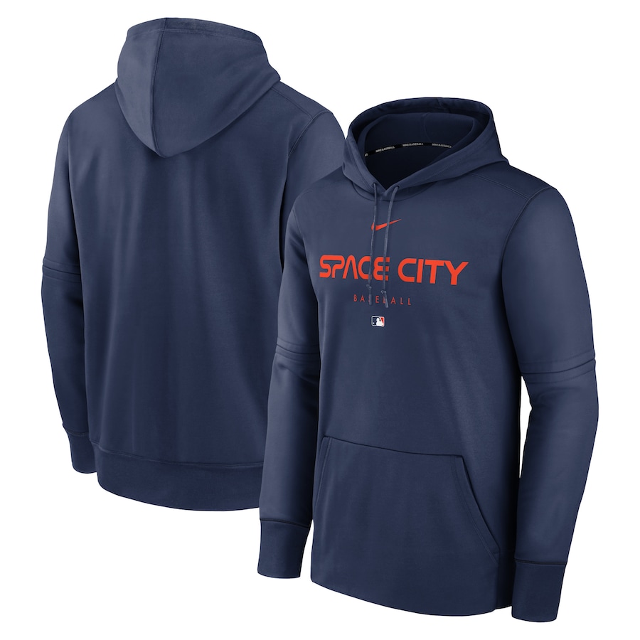 Men's Houston Astros Nike Navy 2023 City Connect Pregame Performance Pullover Hoodie Men's Houston Astros Nike Navy 2023 City Connect Pregame Performance Pullover Hoodie