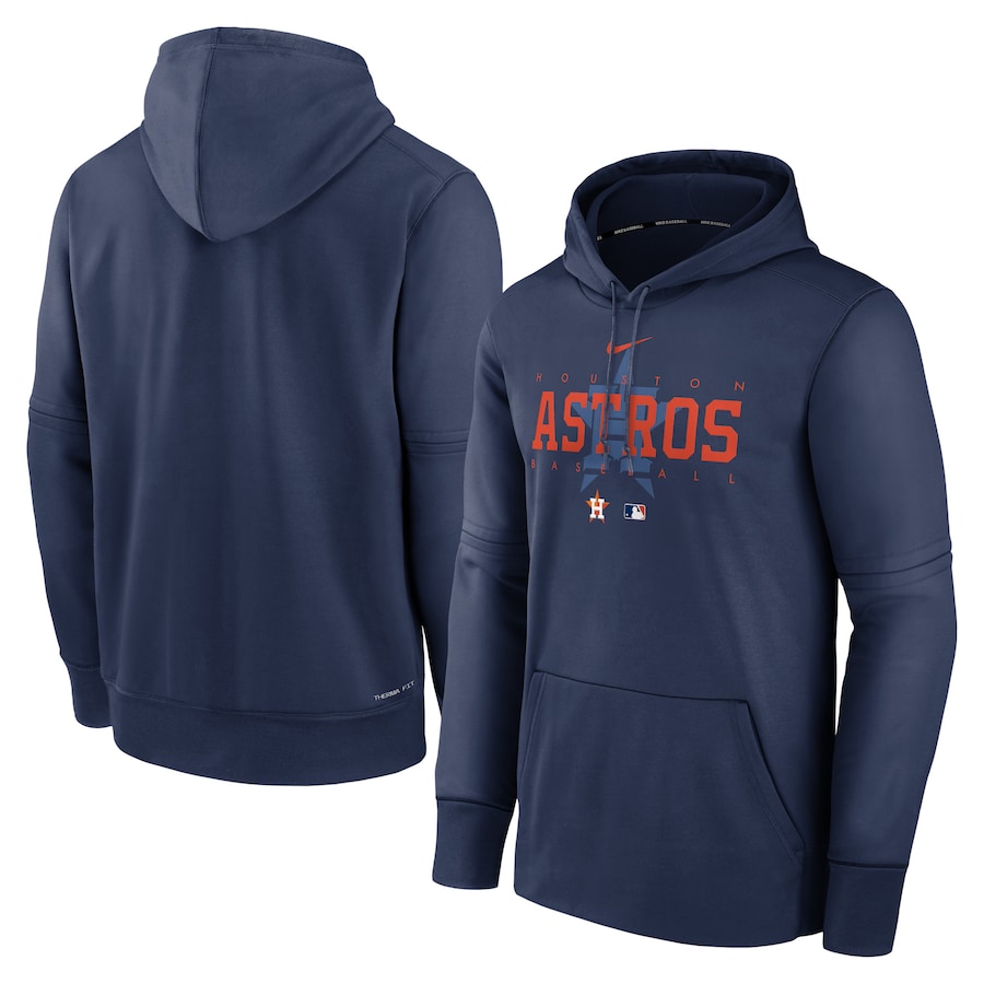 Men's Houston Astros Nike Navy Authentic Collection Pregame Performance Pullover Hoodie Men's Houston Astros Nike Navy Authentic Collection Pregame Performance Pullover Hoodie