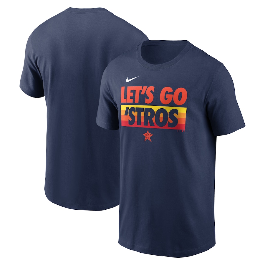 Men's Houston Astros Nike Navy Rally Rule T-Shirt Men's Houston Astros Nike Navy Rally Rule T-Shirt