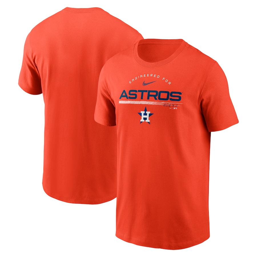 Men's Houston Astros Nike Orange Team Engineered Performance T-Shirt Men's Houston Astros Nike Orange Team Engineered Performance T-Shirt