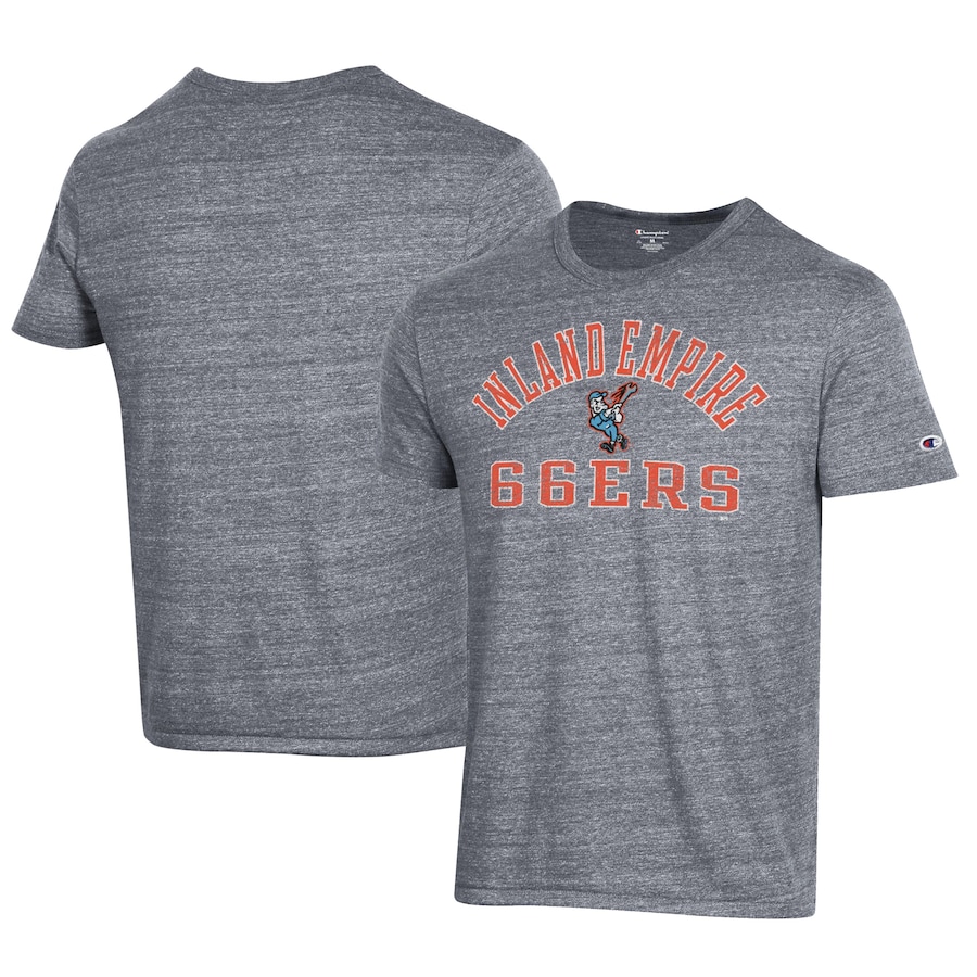 Men's Inland Empire 66ers Champion Gray Ultimate Tri-Blend T-Shirt Men's Inland Empire 66ers Champion Gray Ultimate Tri-Blend T-Shirt