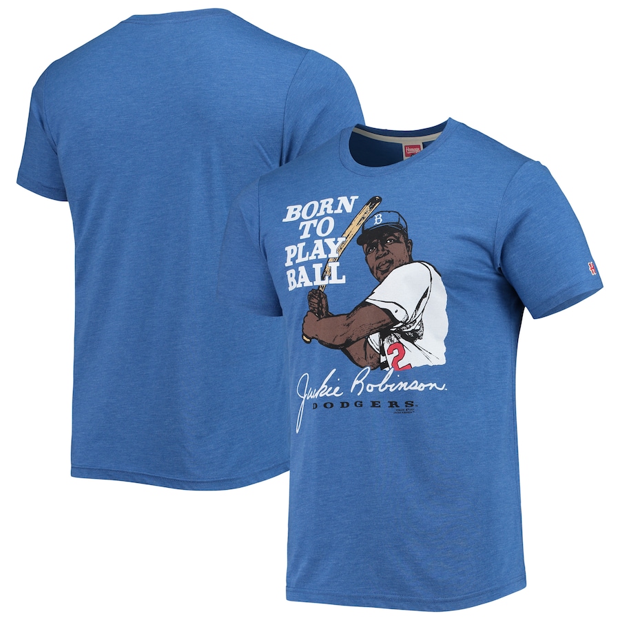 Men's Jackie Robinson Homage Royal Cooperstown Collection Icons T-Shirt