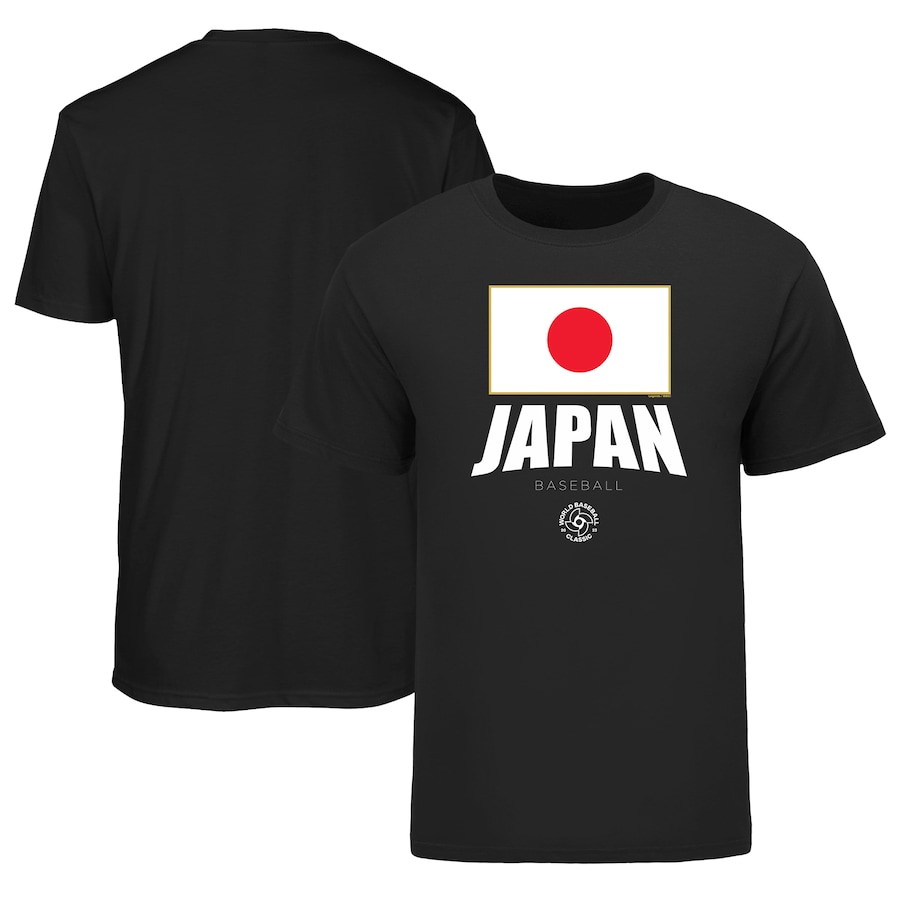 Men's Japan Baseball LEGENDS Black 2023 World Baseball Classic Federation T-Shirt Men's Japan Baseball LEGENDS Black 2023 World Baseball Classic Federation T-Shirt