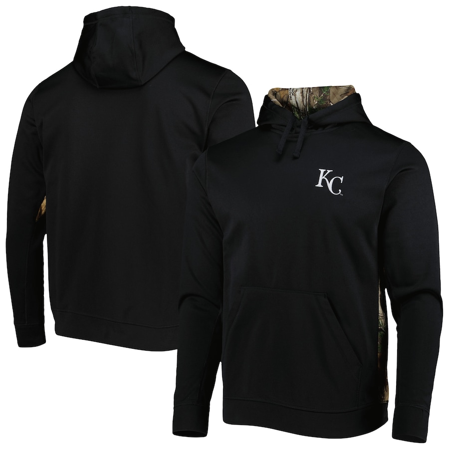 Men's Kansas City Royals Dunbrooke Black Ranger Pullover Hoodie