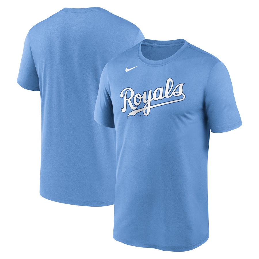 Men's Kansas City Royals Nike Light Blue New Legend Wordmark T-Shirt Men's Kansas City Royals Nike Light Blue New Legend Wordmark T-Shirt