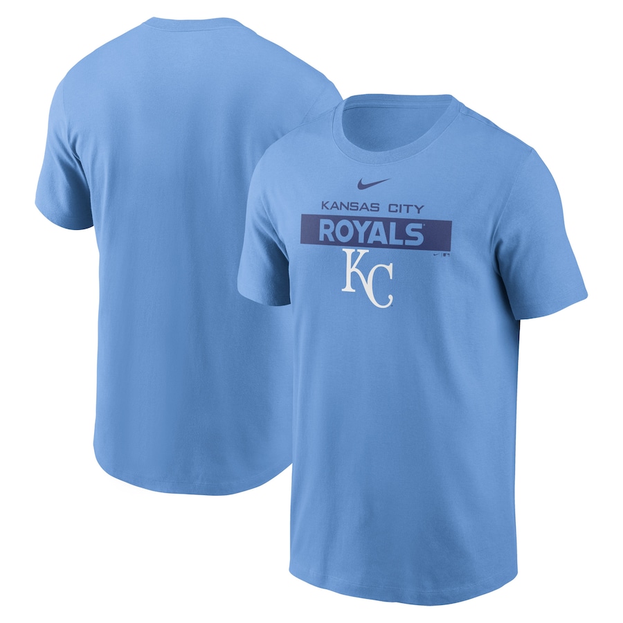 Men's Kansas City Royals Nike Light Blue Team T-Shirt Men's Kansas City Royals Nike Light Blue Team T-Shirt