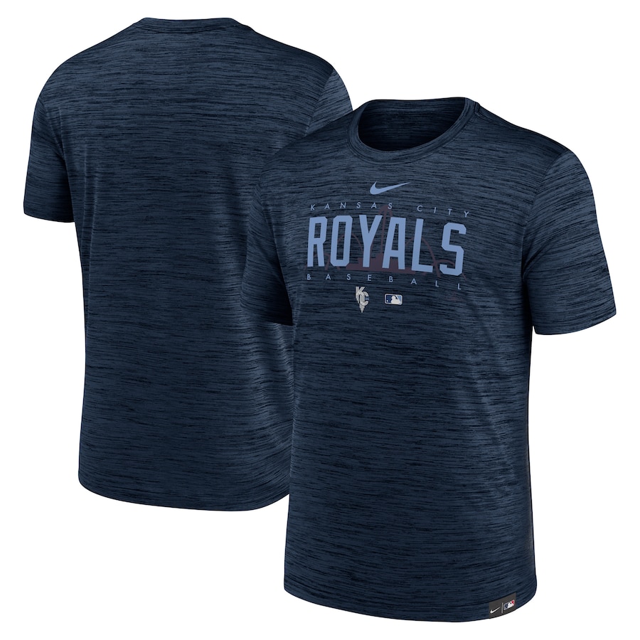 Men's Kansas City Royals Nike Navy City Connect Velocity Practice Performance T-Shirt Men's Kansas City Royals Nike Navy City Connect Velocity Practice Performance T-Shirt
