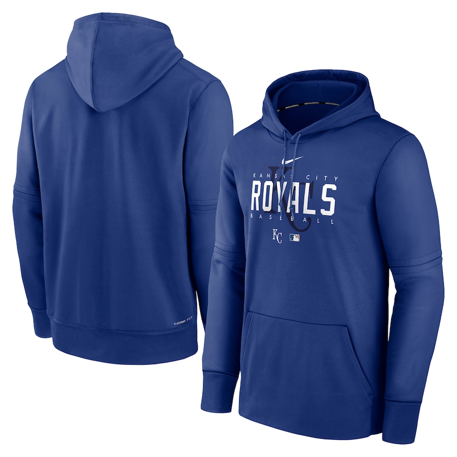 Men's Kansas City Royals Nike Royal Authentic Collection Pregame Performance Pullover Hoodie Men's Kansas City Royals Nike Royal Authentic Collection Pregame Performance Pullover Hoodie