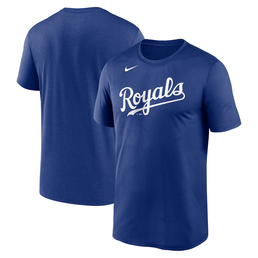 Men's Kansas City Royals Nike Royal New Legend Wordmark T-Shirt Men's Kansas City Royals Nike Royal New Legend Wordmark T-Shirt