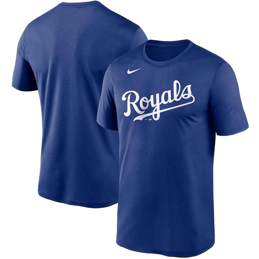 Men's Kansas City Royals Nike Royal Wordmark Legend T-Shirt Men's Kansas City Royals Nike Royal Wordmark Legend T-Shirt