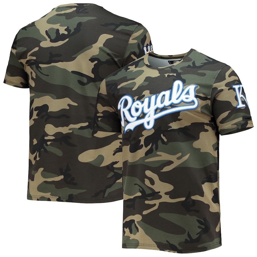 Men's Kansas City Royals Pro Standard Camo Team T-Shirt