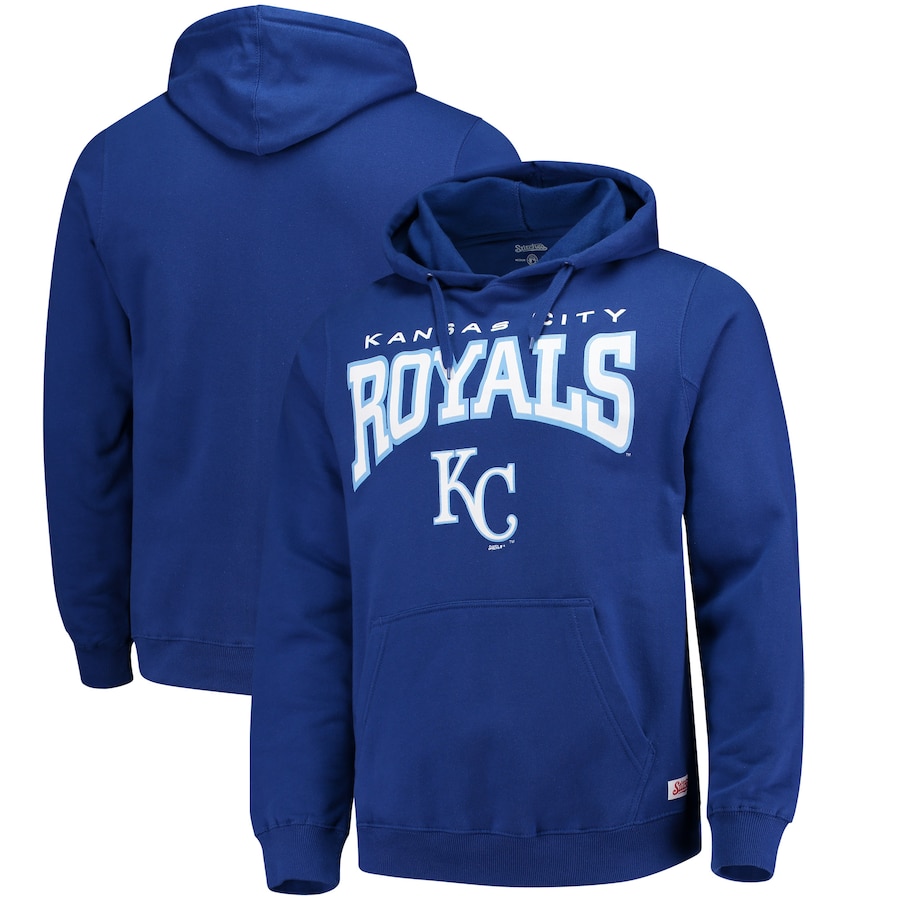 Men's Kansas City Royals Stitches Royal Team Pullover Hoodie Men's Kansas City Royals Stitches Royal Team Pullover Hoodie