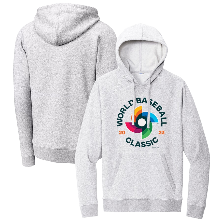 Men's LEGENDS Gray 2023 World Baseball Classic Pullover Hoodie Men's LEGENDS Gray 2023 World Baseball Classic Pullover Hoodie