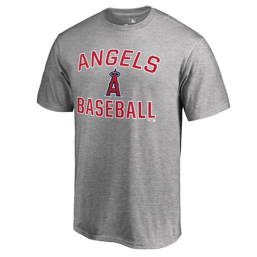Men's Los Angeles Angels Ash Victory Arch T-Shirt