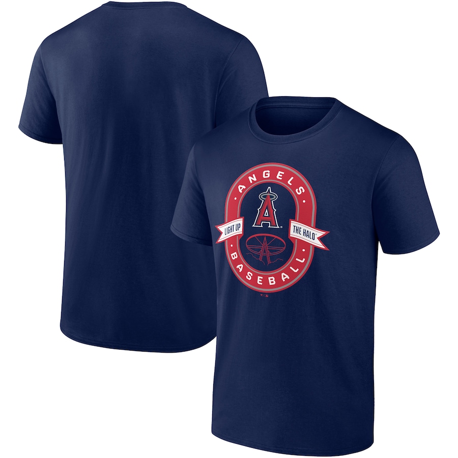 Men's Los Angeles Angels Navy Iconic Glory Bound T-Shirt