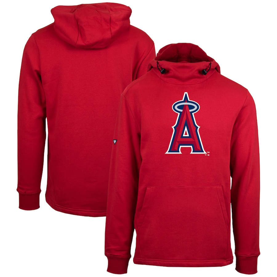 Men's Los Angeles Angels Levelwear Red Shift Sportswear Core Logo Pullover Hoodie Men's Los Angeles Angels Levelwear Red Shift Sportswear Core Logo Pullover Hoodie