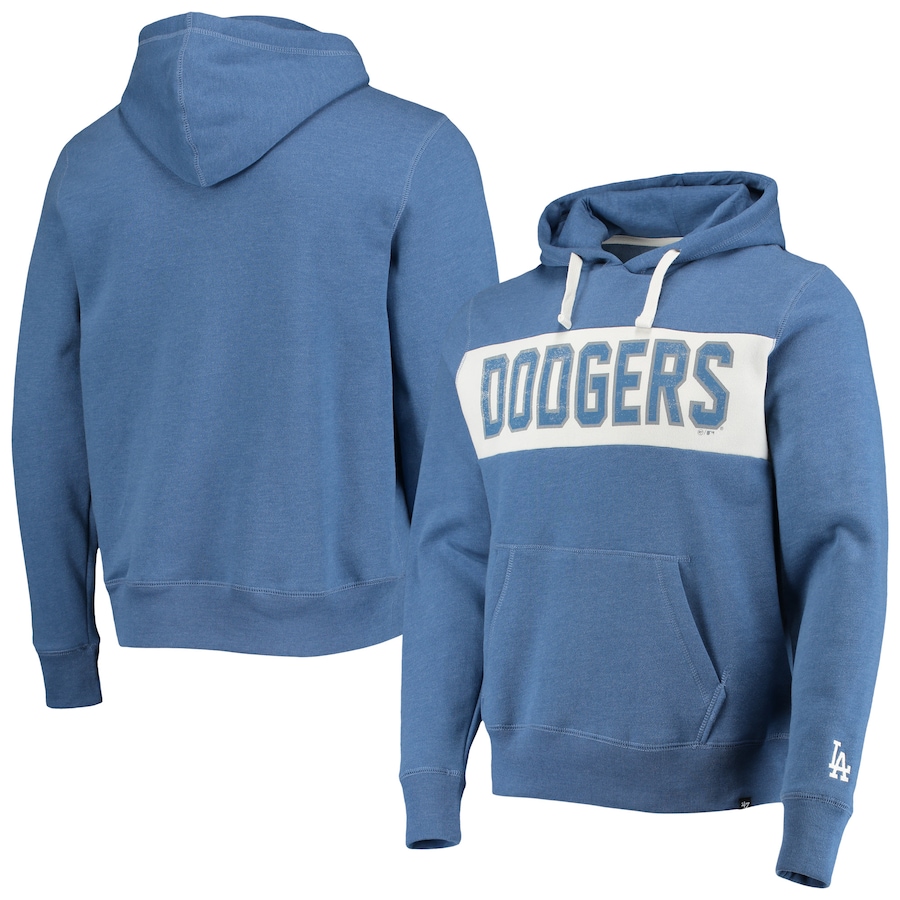 Men's Los Angeles Dodgers '47 Royal Team Pullover Hoodie
