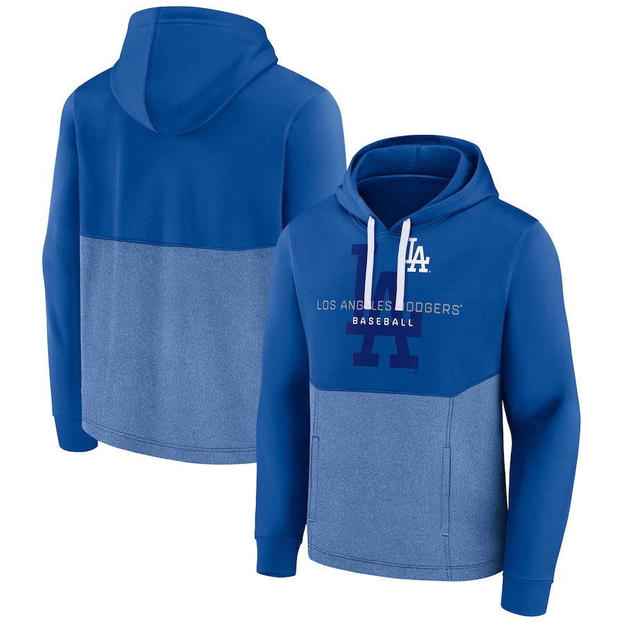 Men's Los Angeles Dodgers Royal Call the Shots Pullover Hoodie Men's Los Angeles Dodgers Royal Call the Shots Pullover Hoodie