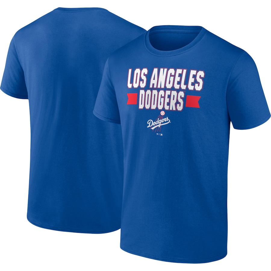 Men's Los Angeles Dodgers Royal Close Victory T-Shirt Men's Los Angeles Dodgers Royal Close Victory T-Shirt