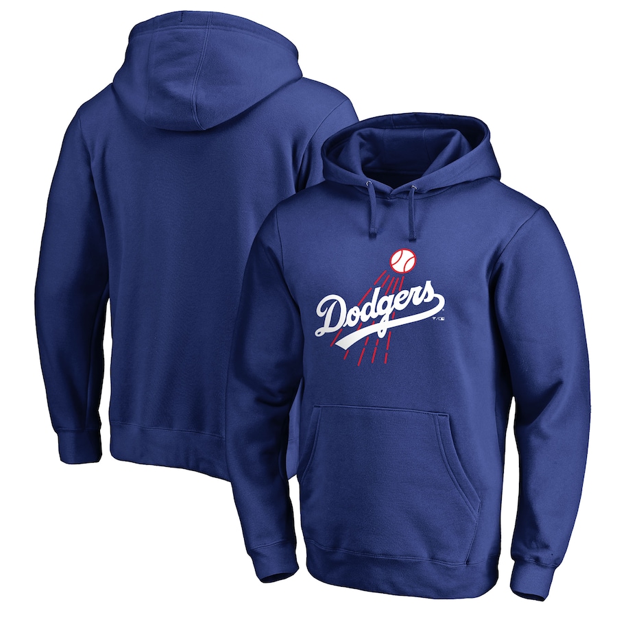 Men's Los Angeles Dodgers Royal Cooperstown Collection Huntington II Pullover Hoodie Men's Los Angeles Dodgers Royal Cooperstown Collection Huntington II Pullover Hoodie