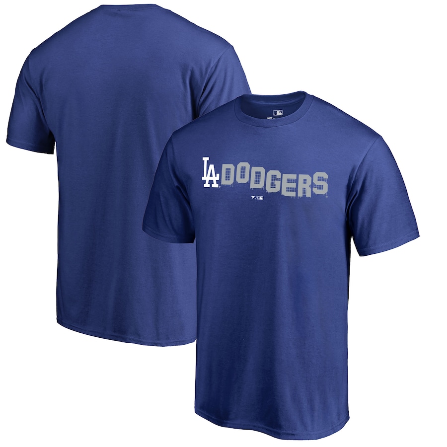 Men's Los Angeles Dodgers Royal Hometown Collection Hollywood T-Shirt Men's Los Angeles Dodgers Royal Hometown Collection Hollywood T-Shirt