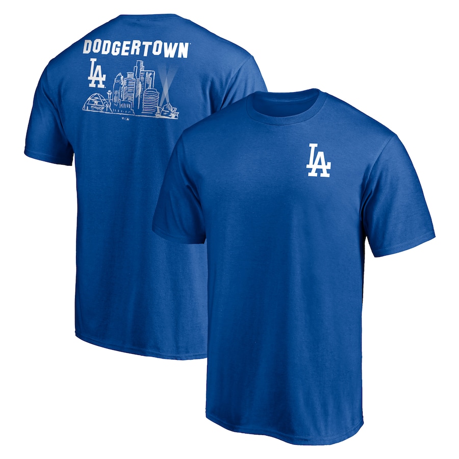 Men's Los Angeles Dodgers Royal Hometown Tinseltown T-Shirt