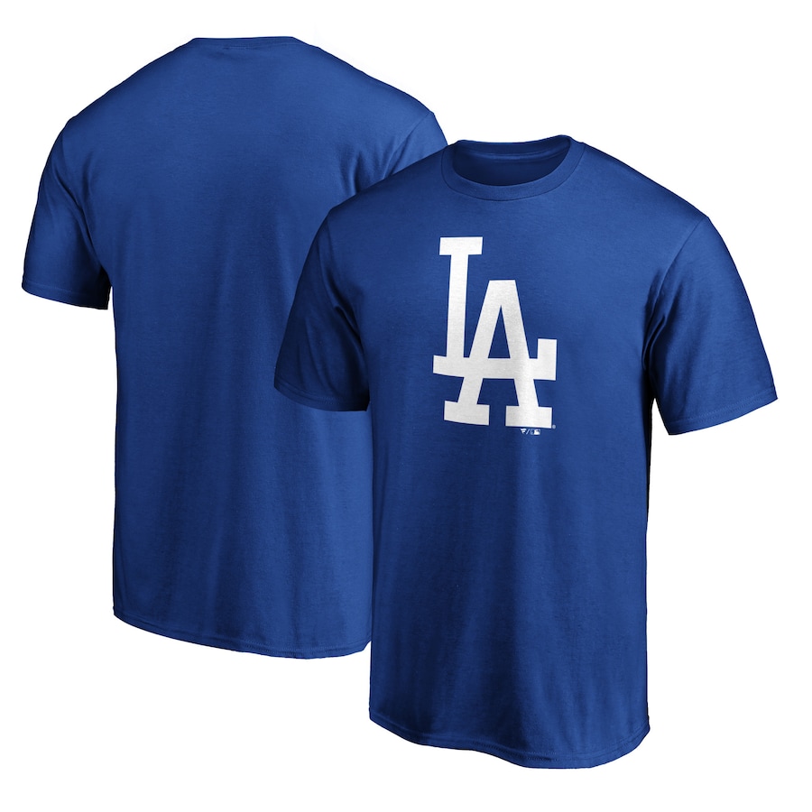 Men's Los Angeles Dodgers Royal Official Logo T-Shirt