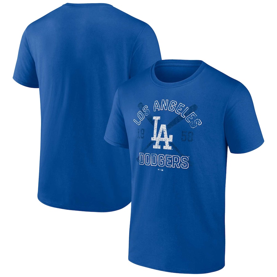 Men's Los Angeles Dodgers Royal Second Wind T-Shirt